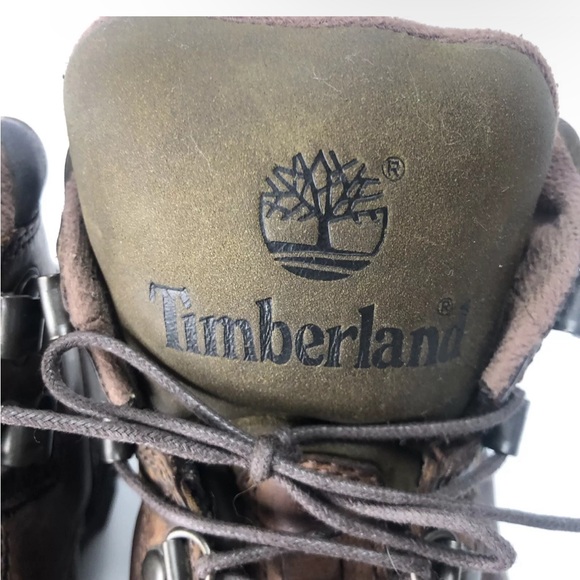 Timberland Ankle Chukka Boots Womens Size 7 Brown Leather - Picture 3 of 8